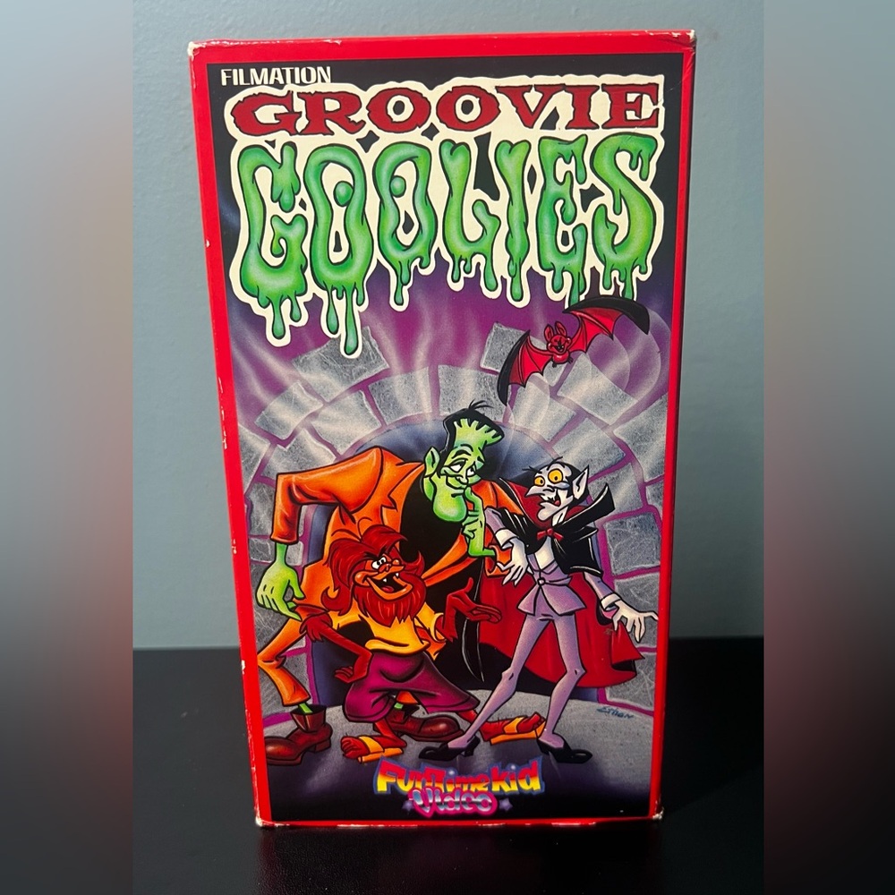 Vintage 1989 Filmation Groove Goolies Double Feature VHS United American Video